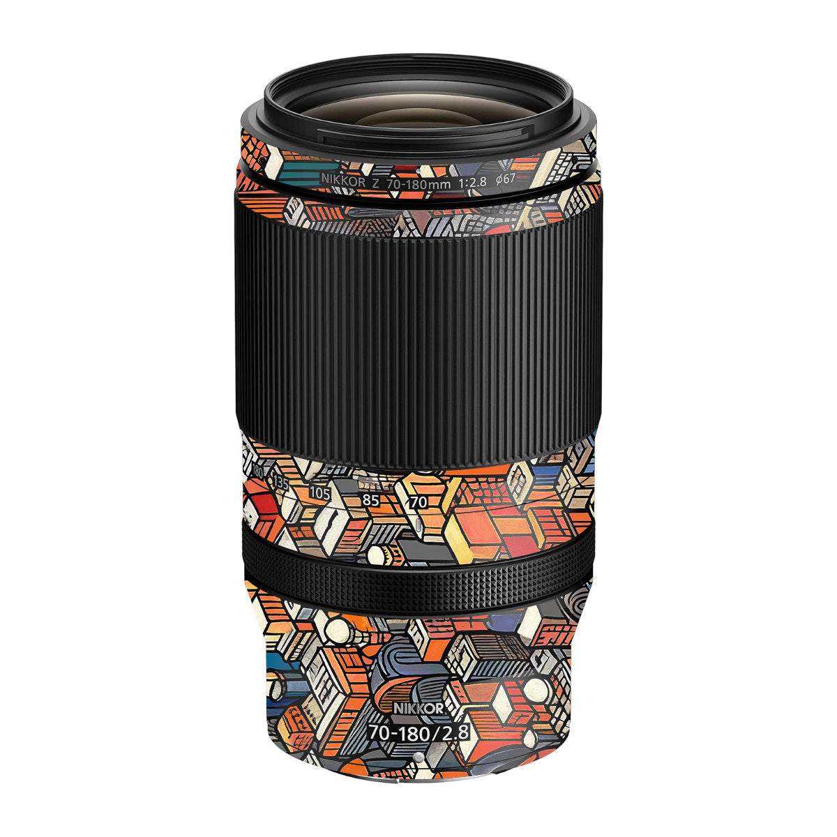 Isometric Cityscape Nikon Nikkor Z 70-180mm F/2.8 Camera Lens Skin