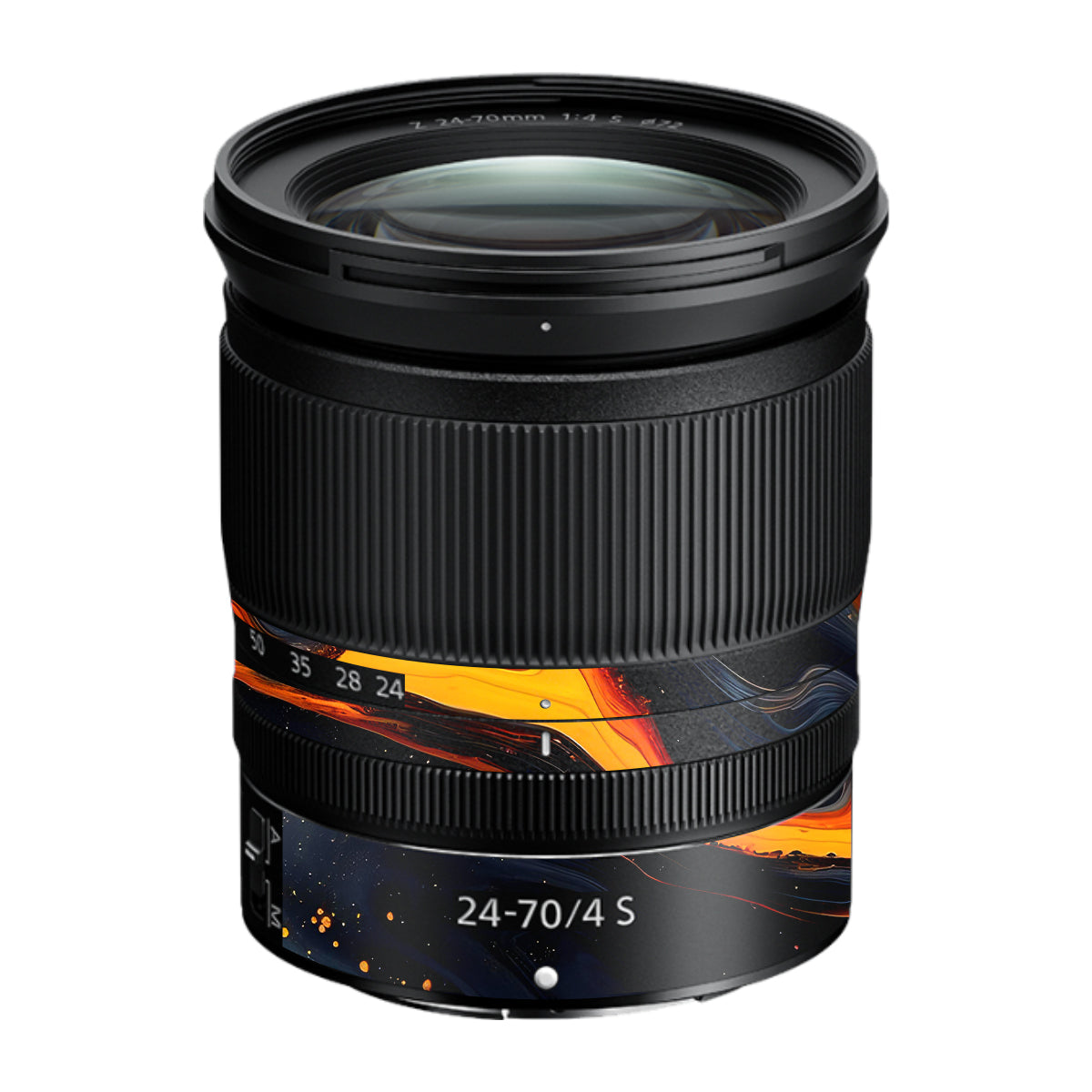 Lava Marble Nikon Nikkor Z 24-70mm F/4 S Camera Lens Skin