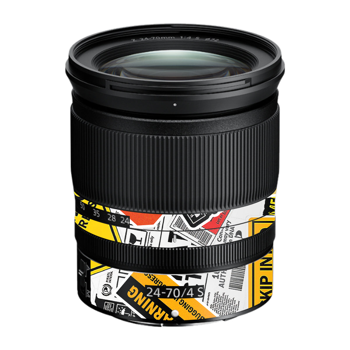 Tech Aesthetic Sticker Collage Nikon Nikkor Z 24-70mm F/4 S Camera Lens Skin