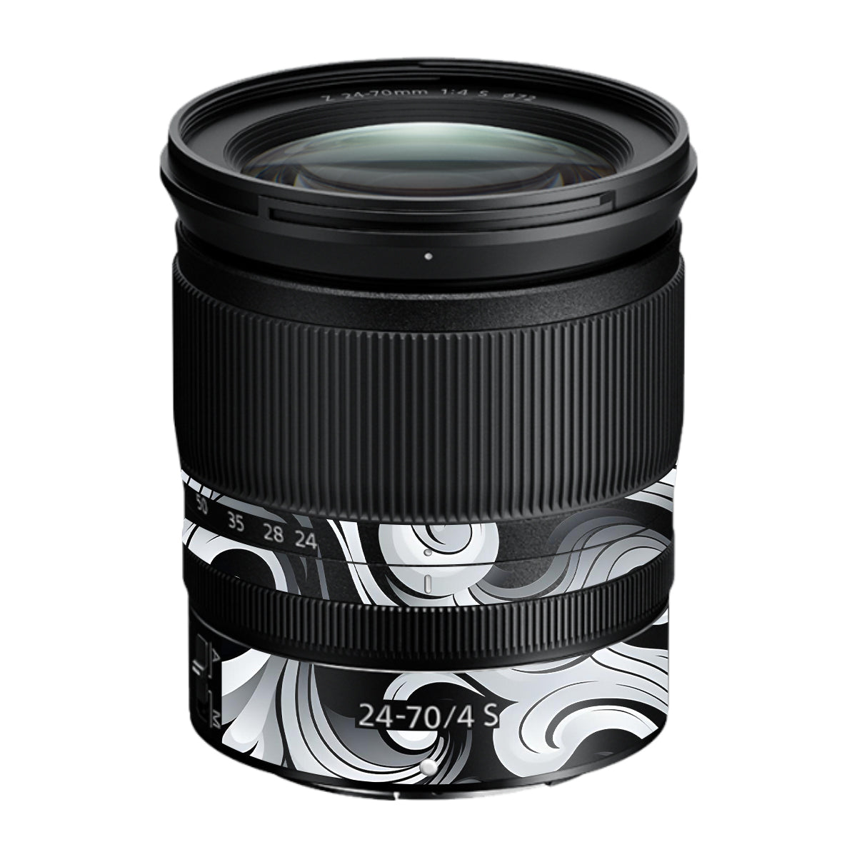 Smoke Swirl Nikon Nikkor Z 24-70mm F/4 S Camera Lens Skin