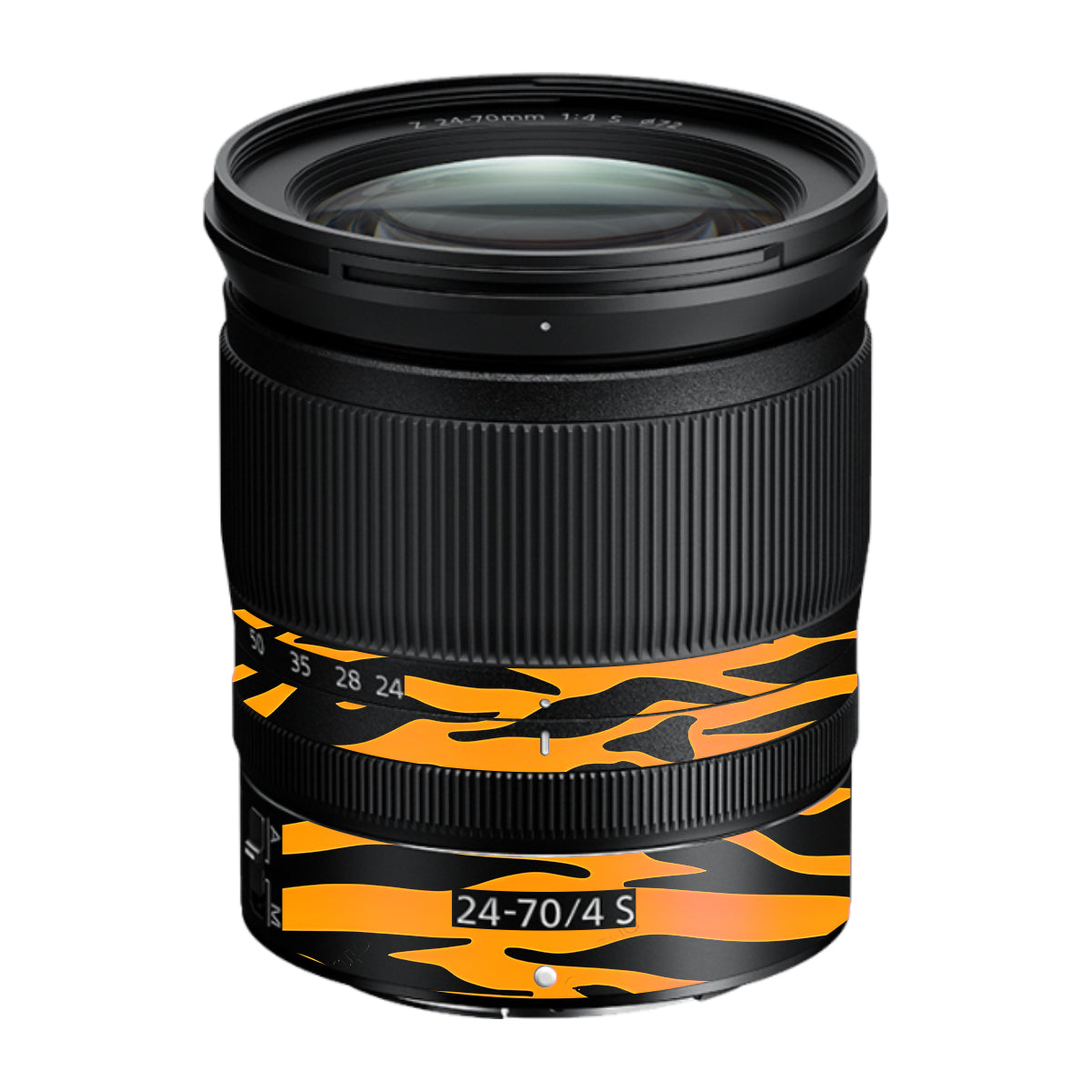 Savanna Tiger Stripes Nikon Nikkor Z 24-70mm F/4 S Camera Lens Skin