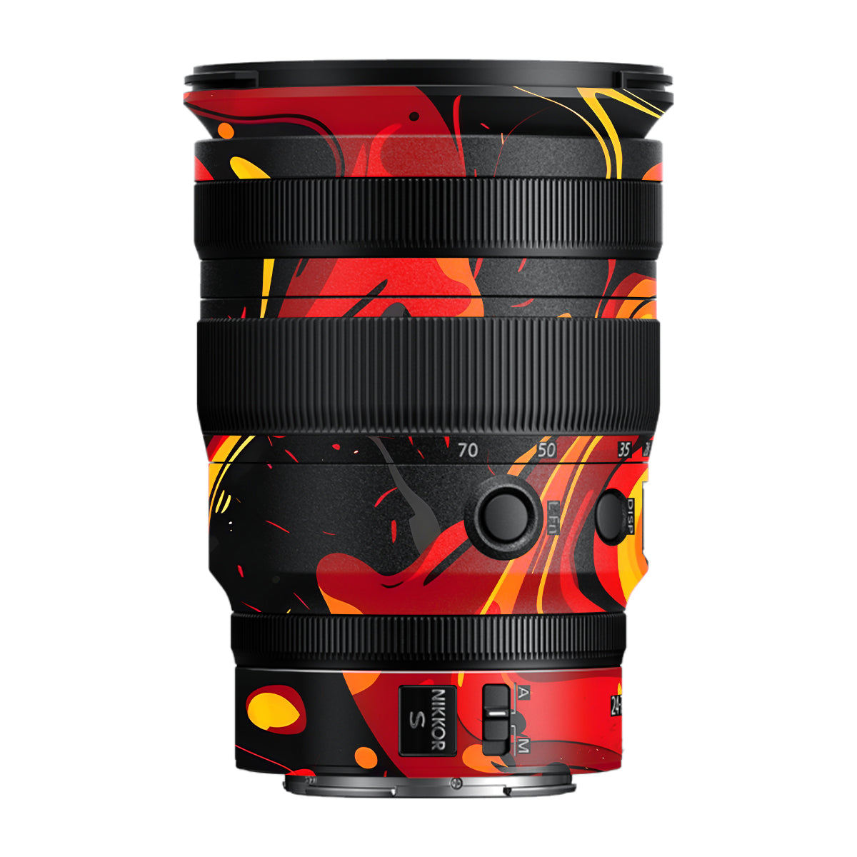 Lava Burst Nikon Nikkor Z 24-70MM F/2.8 S Camera Lens Skin