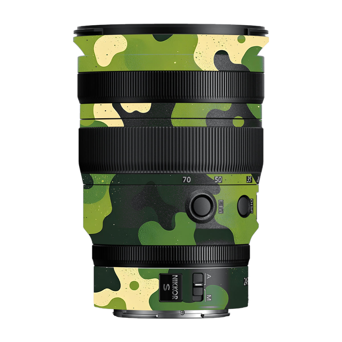 Camouflage Pattern Nikon Nikkor Z 24-70MM F/2.8 S Camera Lens Skin