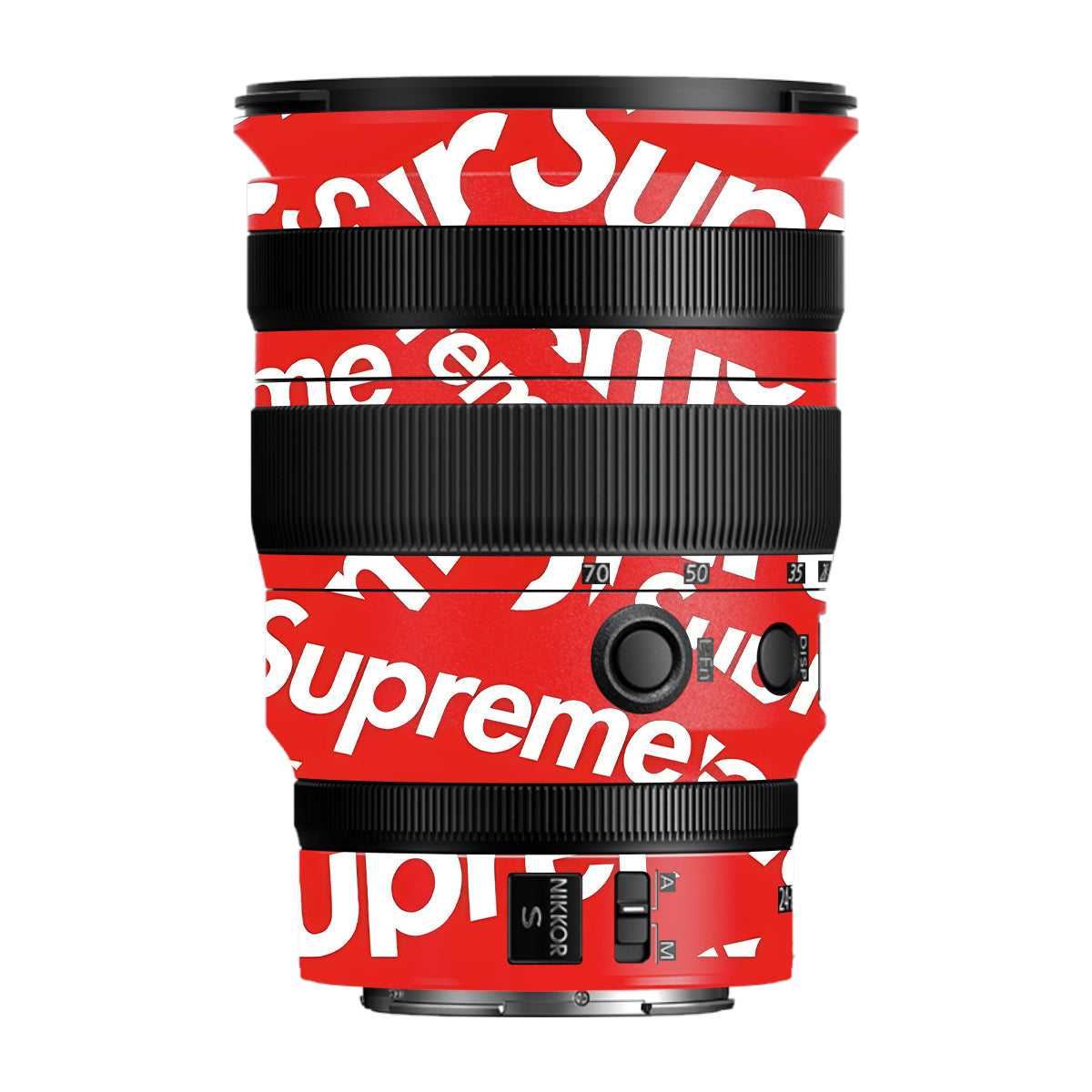 Supreme Red Nikon Nikkor Z 24-70MM F/2.8 S Camera Lens Skin