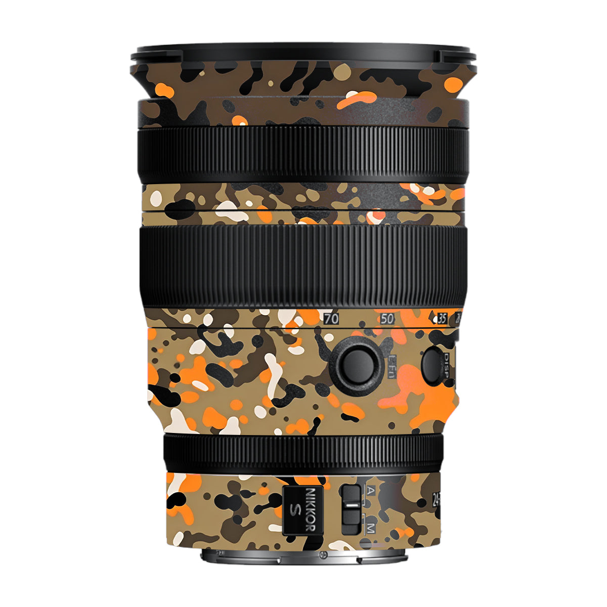 Orange Brown Spot  Nikon Nikkor Z 24-70MM F/2.8 S Camera Lens Skin