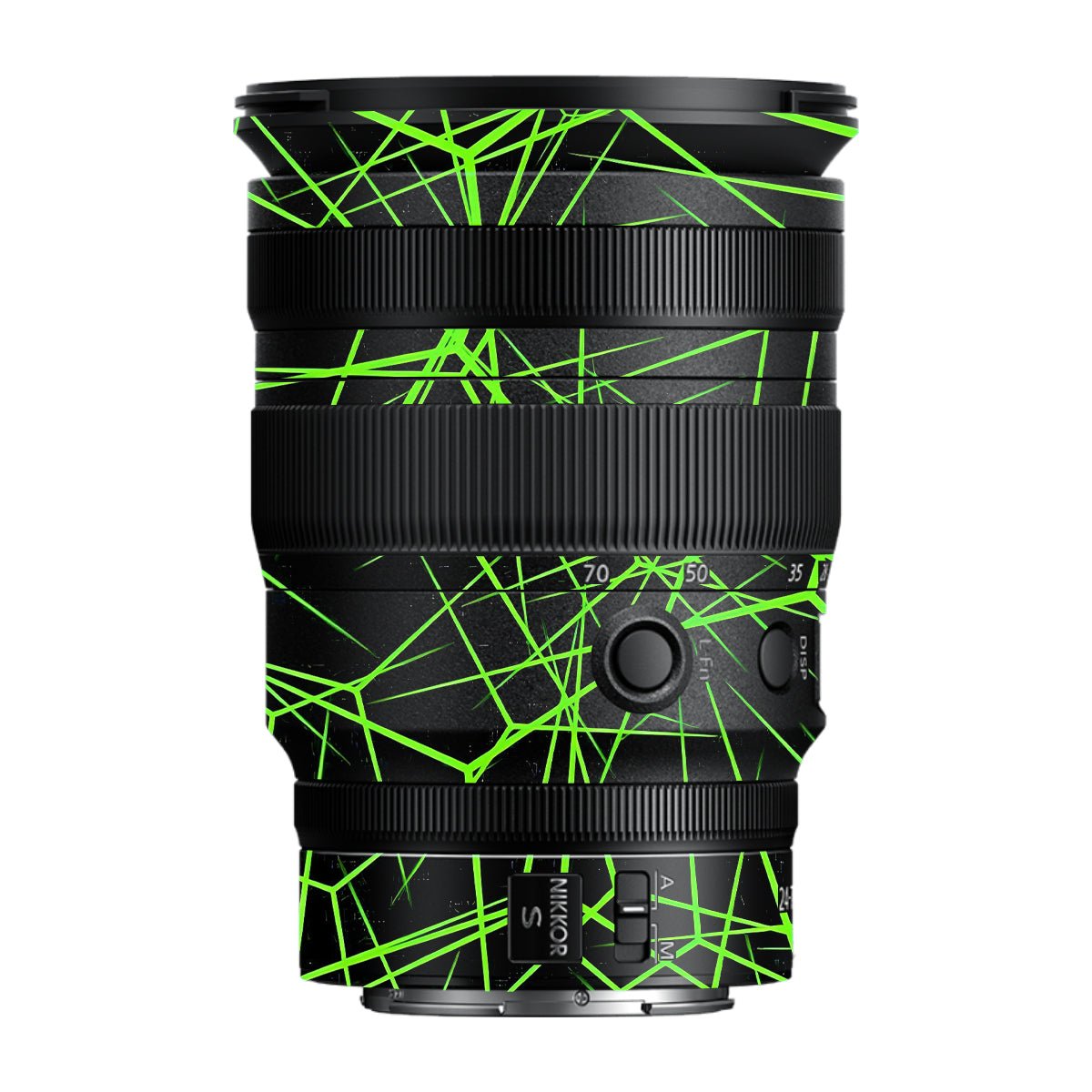 Neon Grid Nikon Nikkor Z 24-70MM F/2.8 S Camera Lens Skin