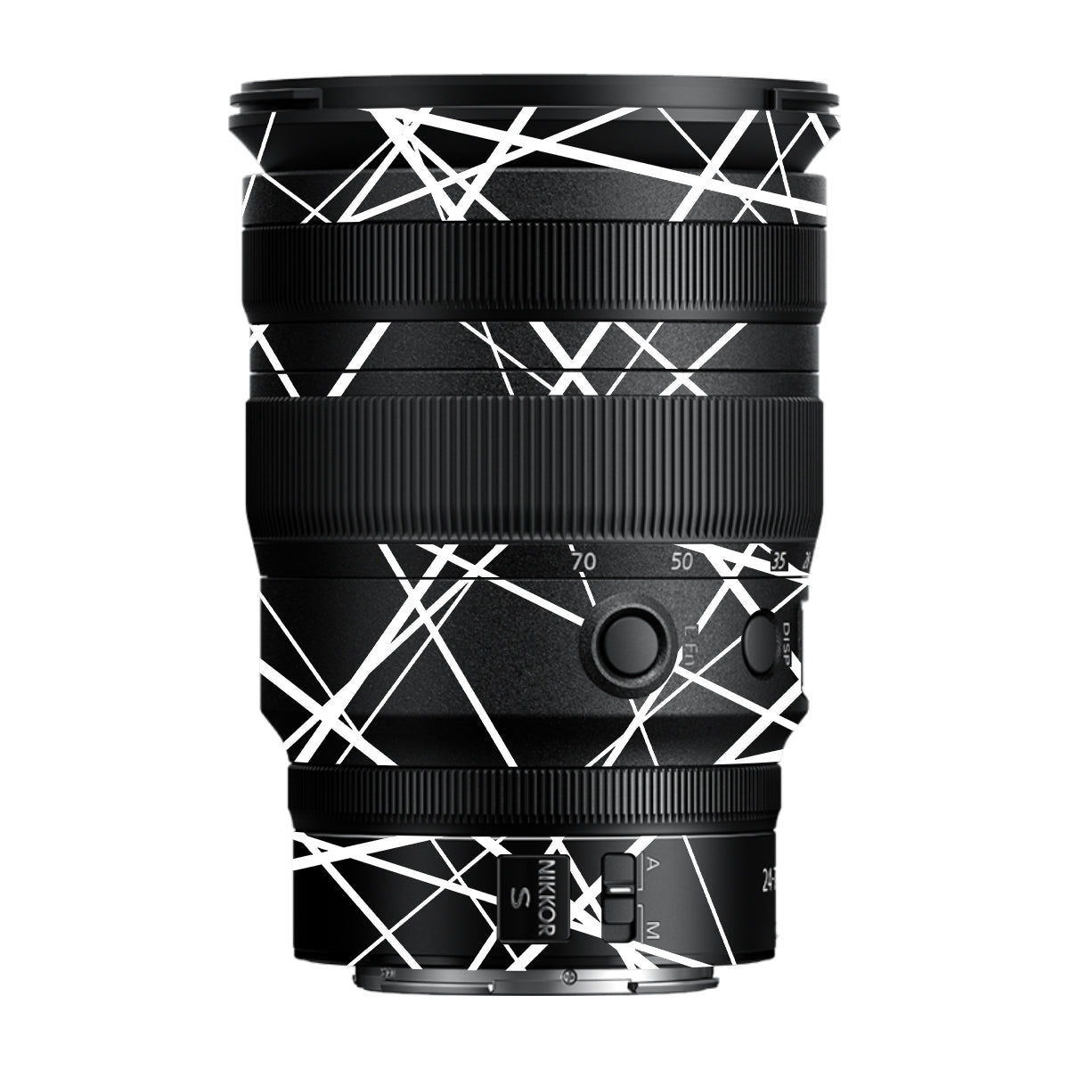 Mono Grid Nikon Nikkor Z 24-70MM F/2.8 S Camera Lens Skin