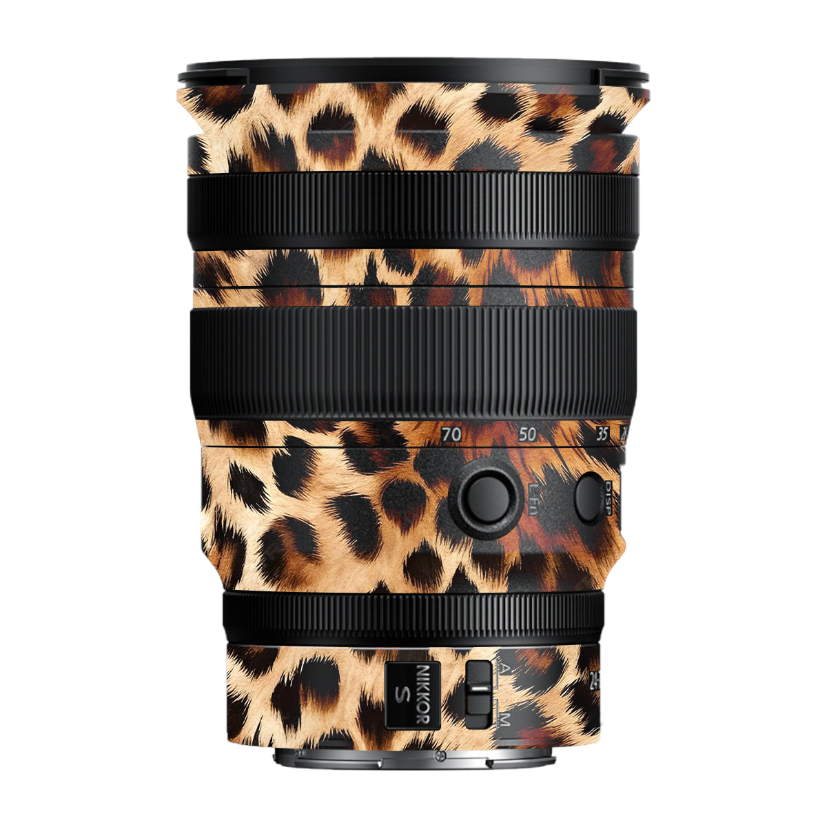 Classic Leopard Spots Nikon Nikkor Z 24-70MM F/2.8 S Camera Lens Skin