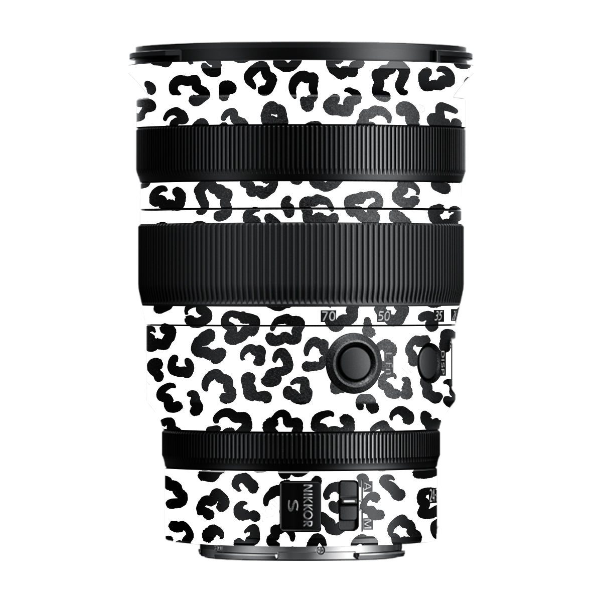 White Leopard Nikon Nikkor Z 24-70MM F/2.8 S Camera Lens Skin