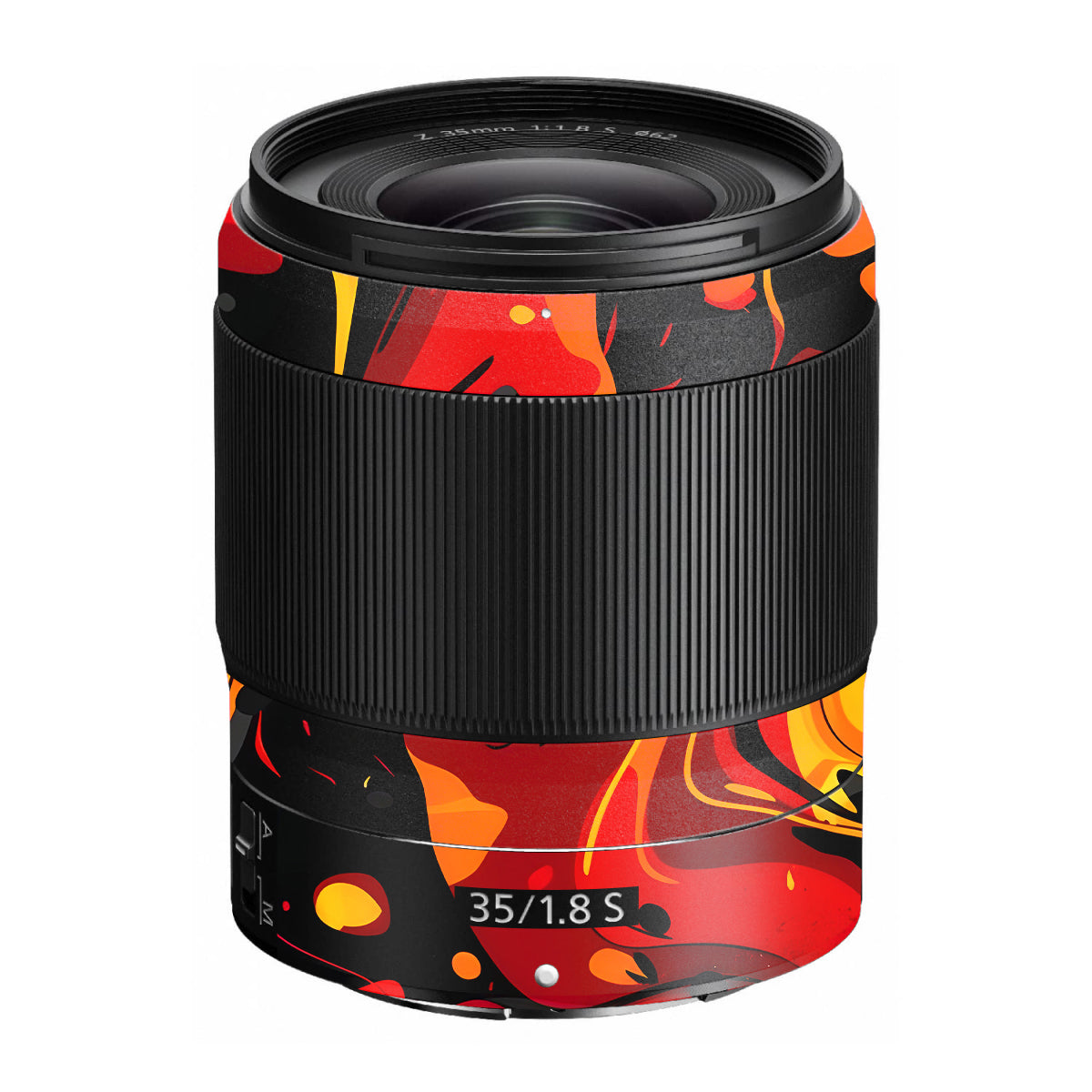 Lava Burst Nikon Nikkor Z 35mm F/1.8 S Camera Lens Skin