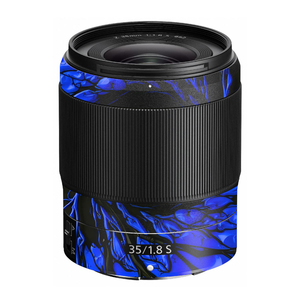 Venom Blue Nikon Nikkor Z 35mm F/1.8 S Camera Lens Skin