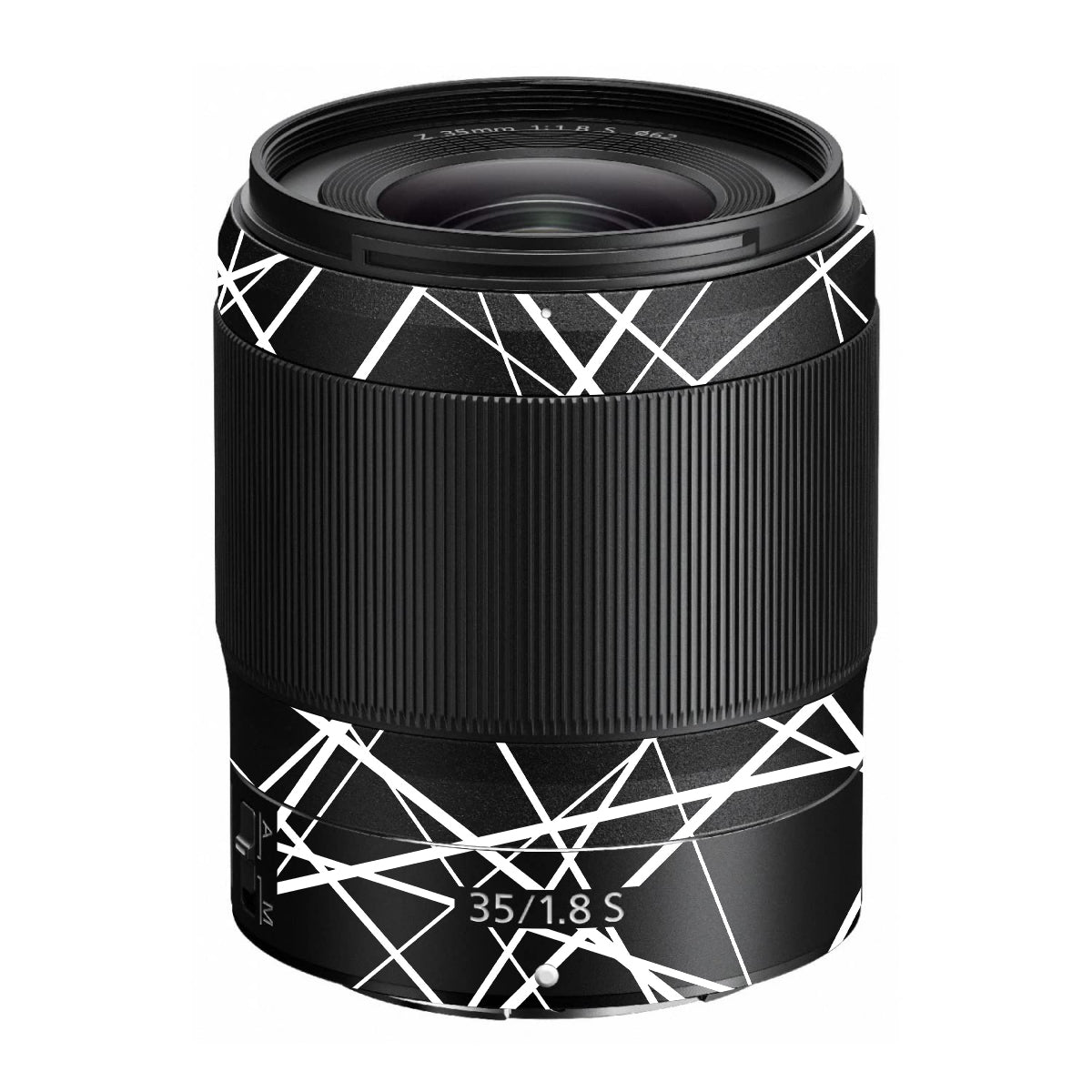 Mono Grid Nikon Nikkor Z 35mm F/1.8 S Camera Lens Skin