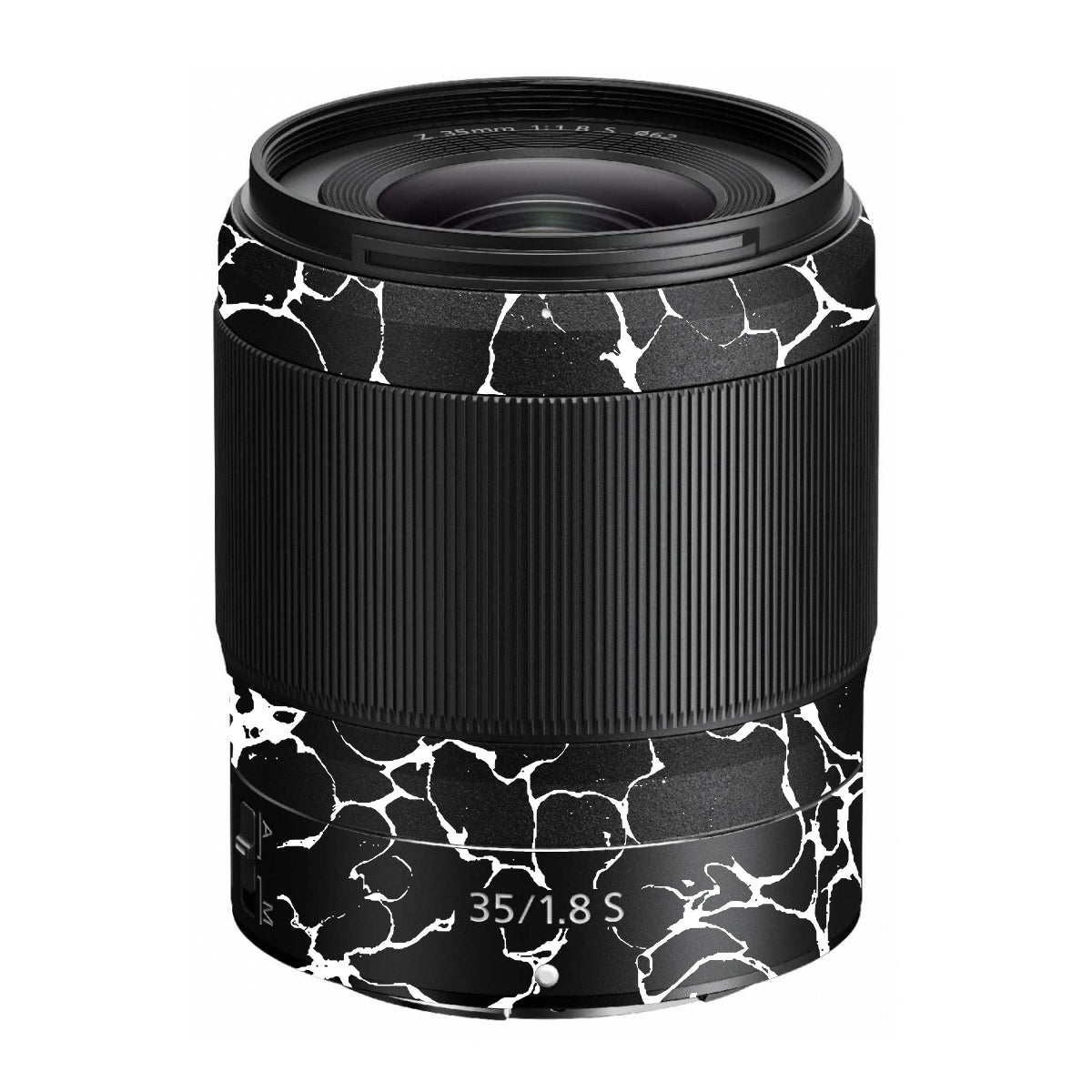 White Web Nikon Nikkor Z 35mm F/1.8 S Camera Lens Skin