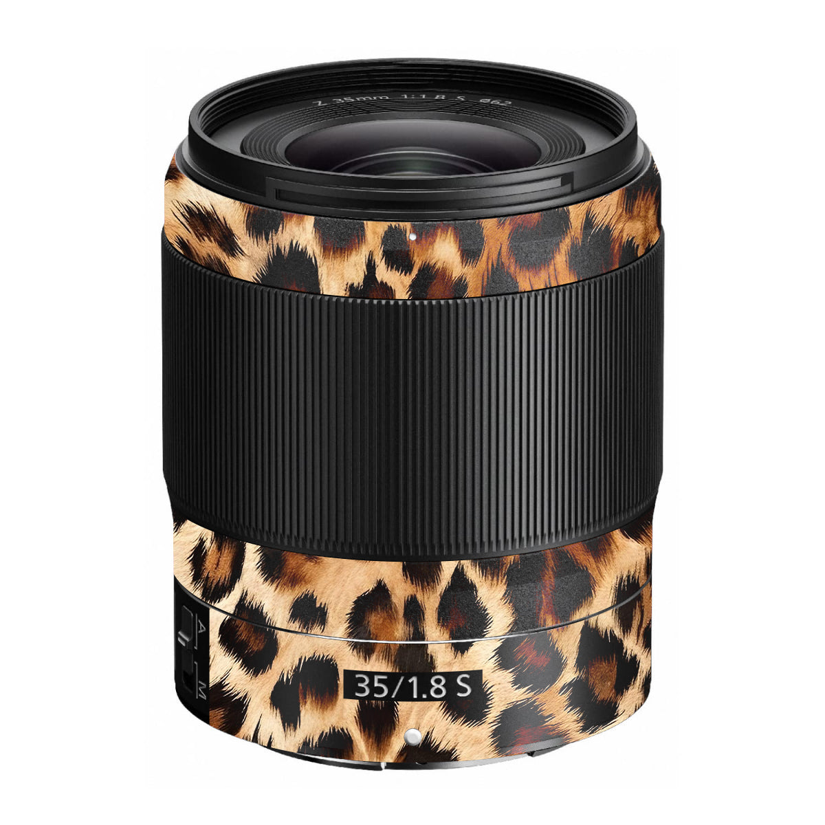 Classic Leopard Spots Nikon Nikkor Z 35mm F/1.8 S Camera Lens Skin