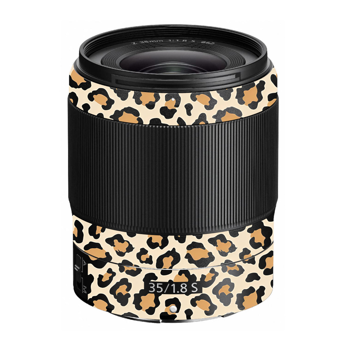 Sandy Leopard Spots Nikon Nikkor Z 35mm F/1.8 S Camera Lens Skin