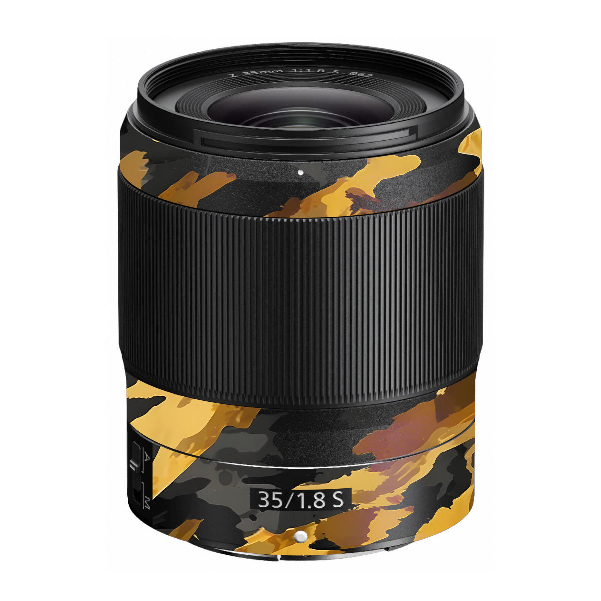 Camo Tiger Blend Nikon Nikkor Z 35mm F/1.8 S Camera Lens Skin