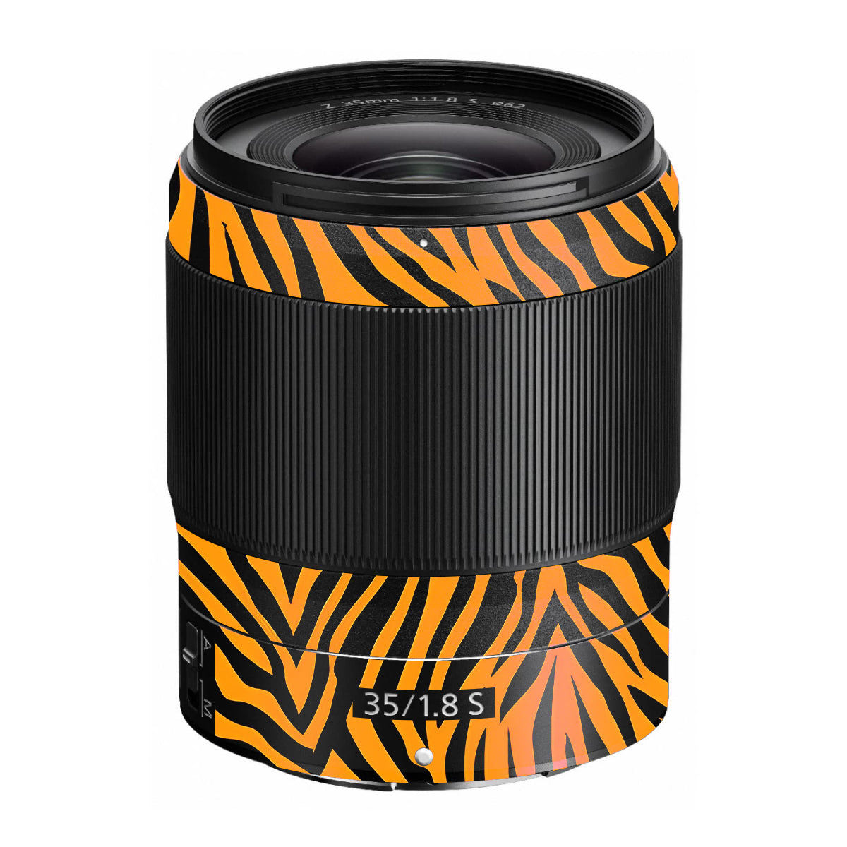 Zebra Gold Pattern Nikon Nikkor Z 35mm F/1.8 S Camera Lens Skin