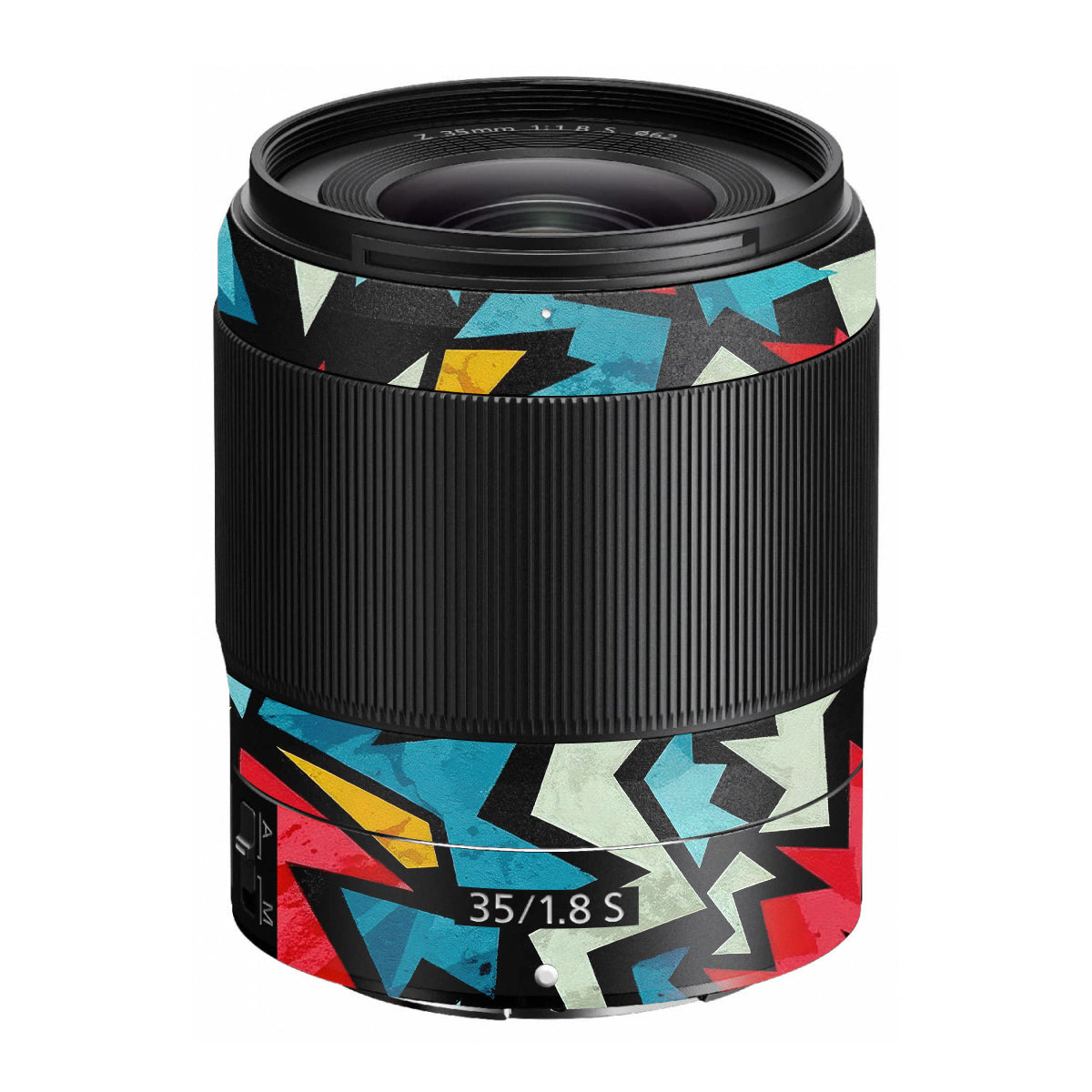 Pop Art Lightning Nikon Nikkor Z 35mm F/1.8 S Camera Lens Skin