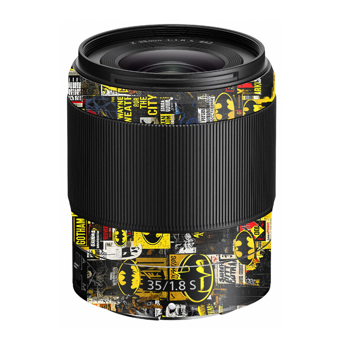 Batman Collage Nikon Nikkor Z 35mm F/1.8 S Camera Lens Skin