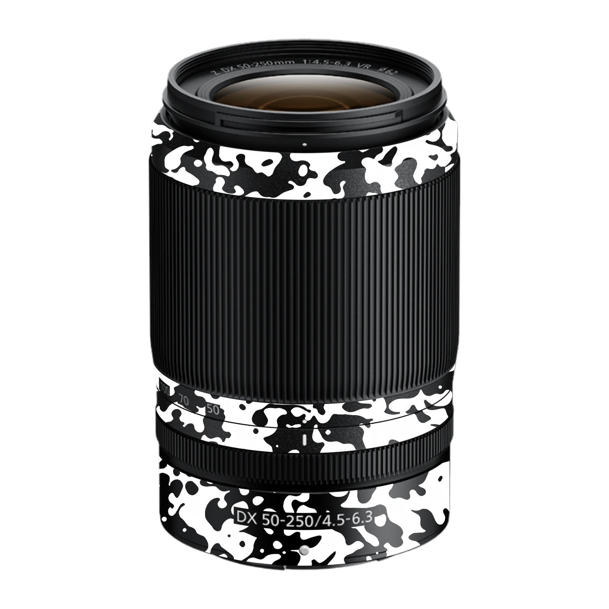 Snow Camo Nikon Nikkor Z DX 50-250mm F/4.5-6.3 VR Camera Lens Skin