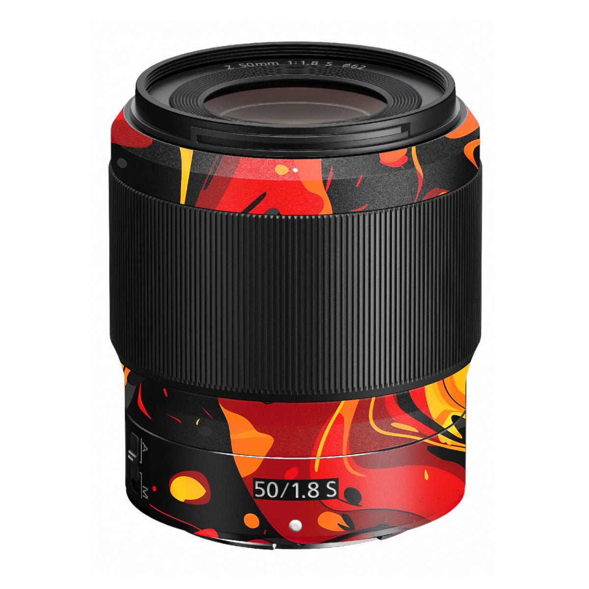 Lava Burst Nikon Nikkor Z 50mm F/1.8 S Camera Lens Skin