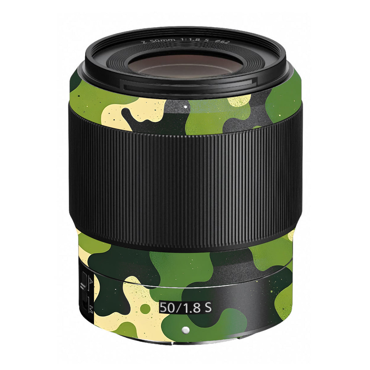 Camouflage Pattern Nikon Nikkor Z 50mm F/1.8 S Camera Lens Skin
