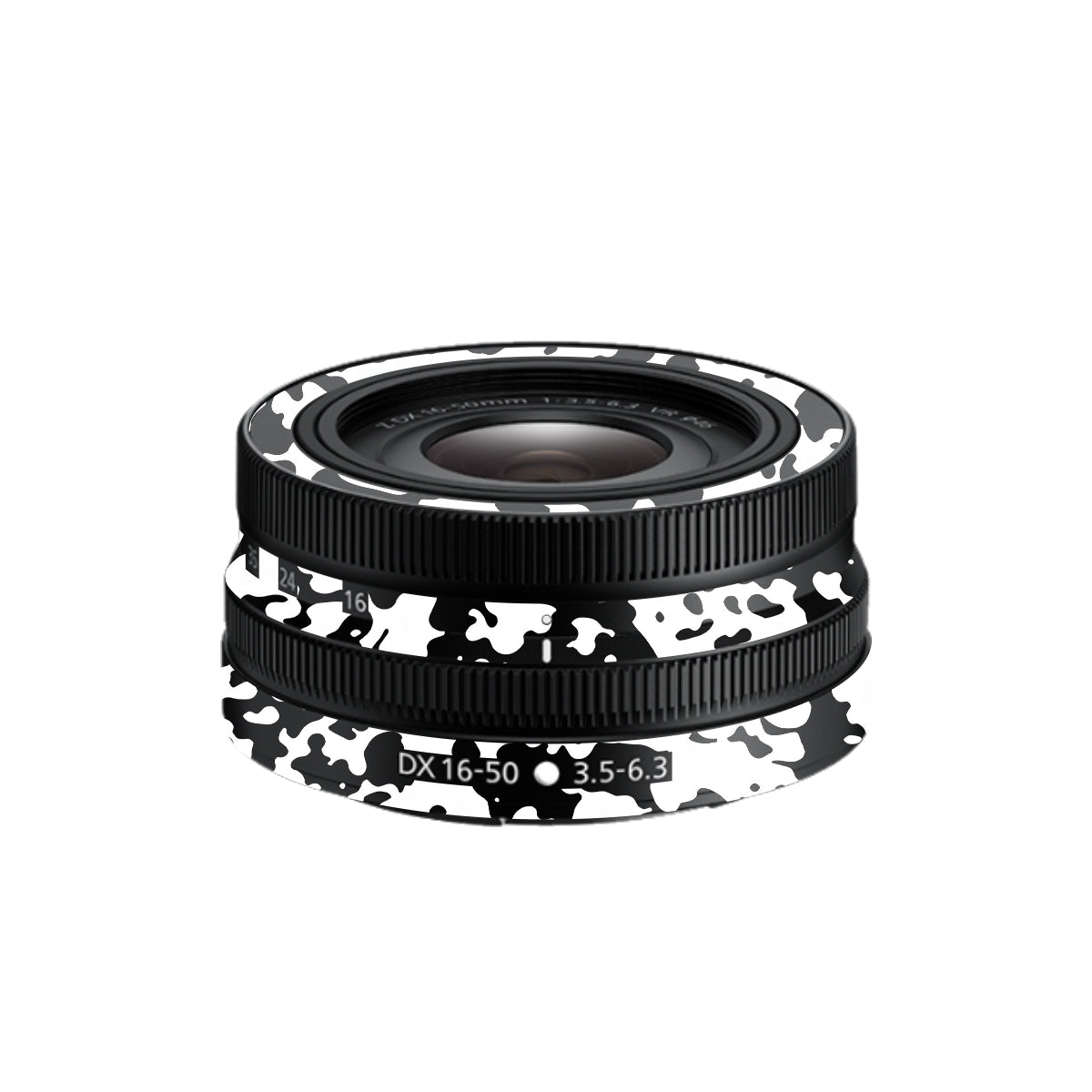 Snow Camo Nikon Nikkor Z DX 16-50mm F/3.5-6.3 VR Camera Lens Skin
