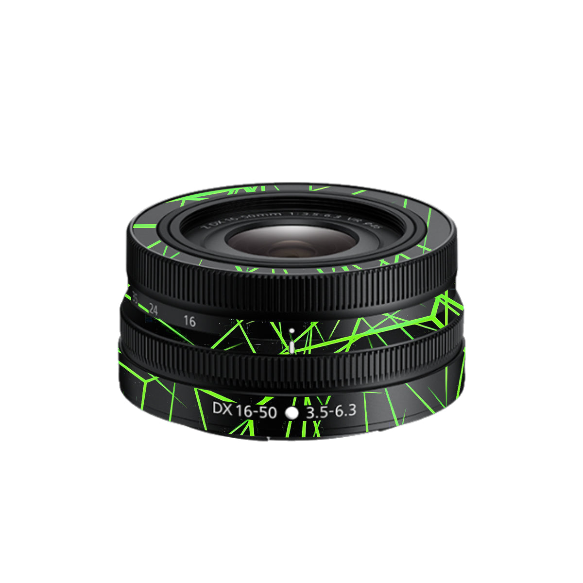 Neon Grid Nikon Nikkor Z DX 16-50mm F/3.5-6.3 VR Camera Lens Skin