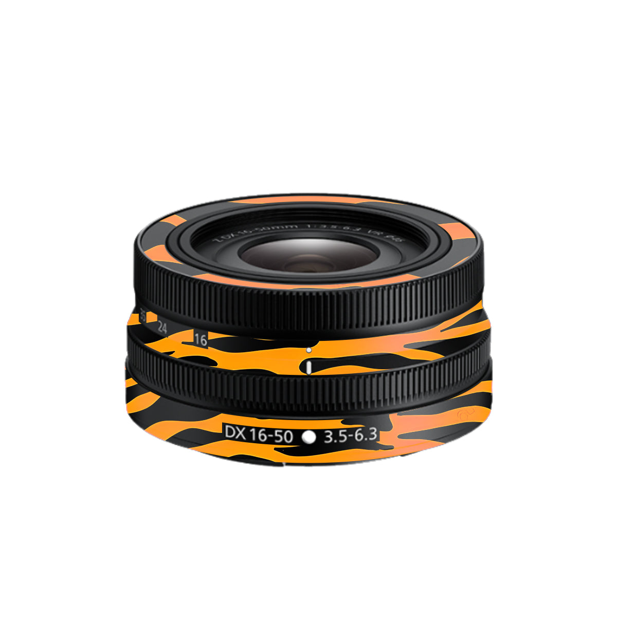 Savanna Tiger Stripes Nikon Nikkor Z DX 16-50mm F/3.5-6.3 VR Camera Lens Skin