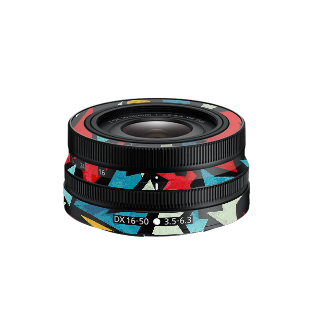 Pop Art Lightning Nikon Nikkor Z DX 16-50mm F/3.5-6.3 VR Camera Lens Skin