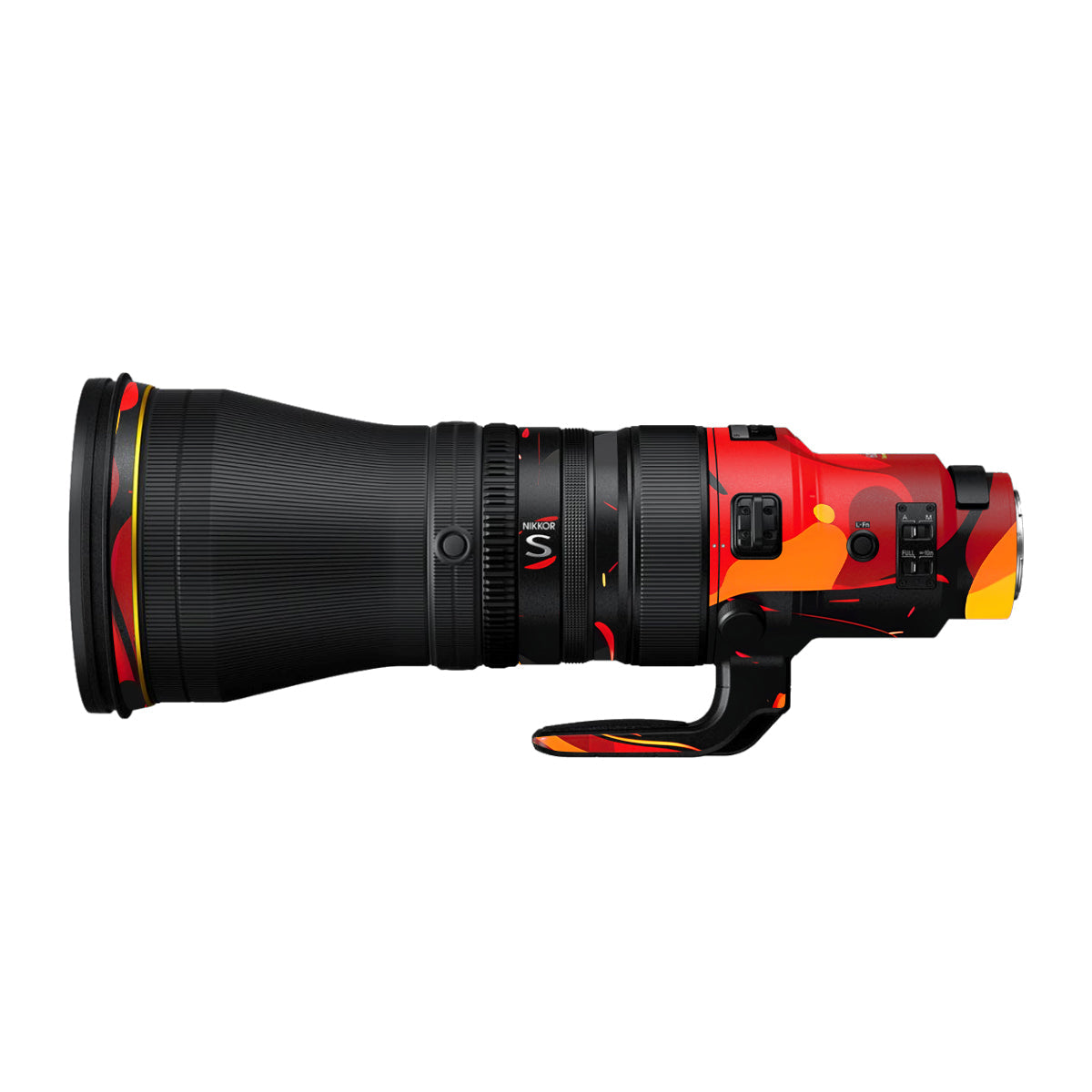 Lava Burst Nikon Nikkor Z 600mm F/4 TC VR S Camera Lens Skin