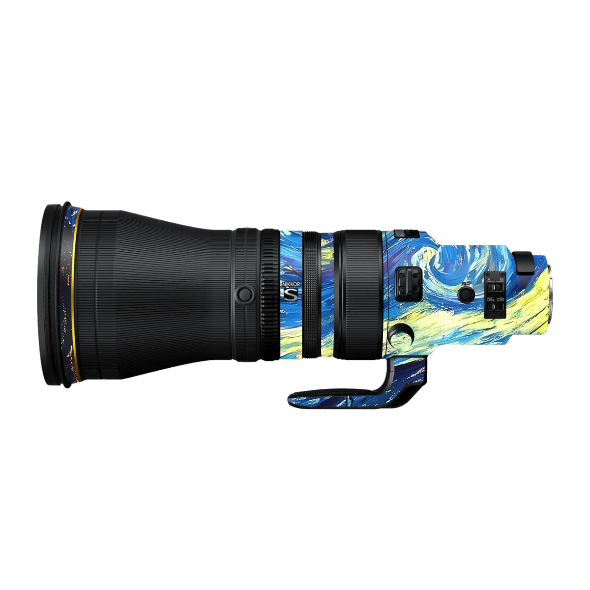 Starry Night Art Nikon Nikkor Z 600mm F/4 TC VR S Camera Lens Skin