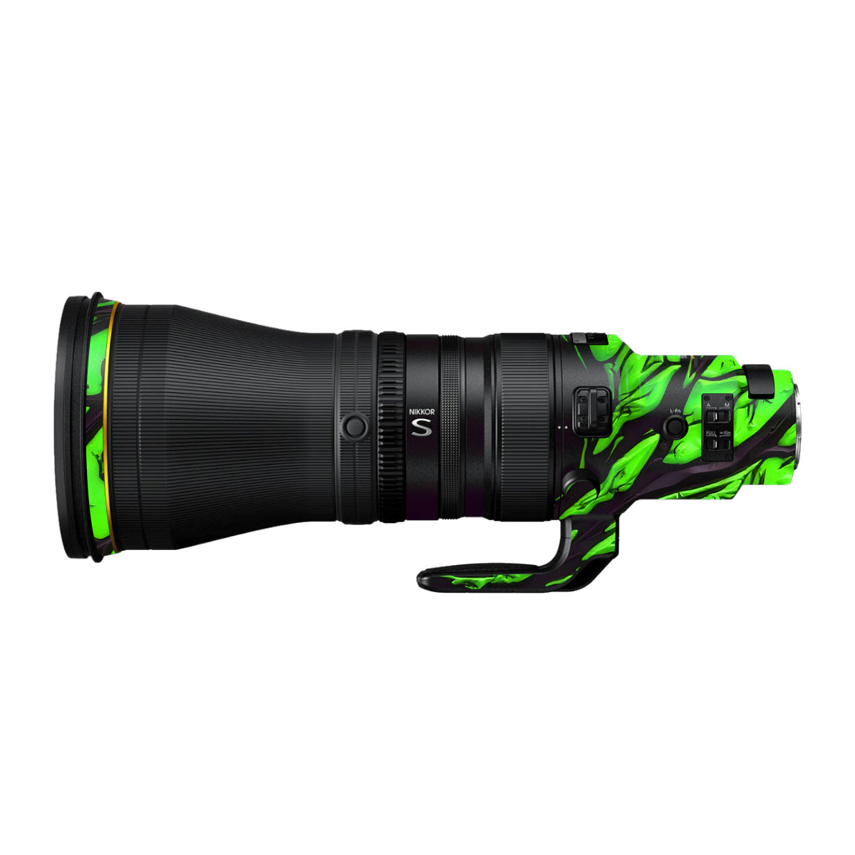 Venom Green Nikon Nikkor Z 600mm F/4 TC VR S Camera Lens Skin