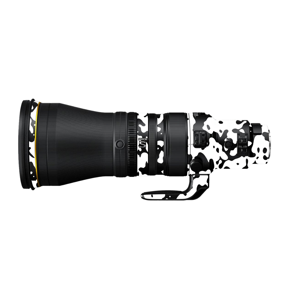 Snow Camo Nikon Nikkor Z 600mm F/4 TC VR S Camera Lens Skin