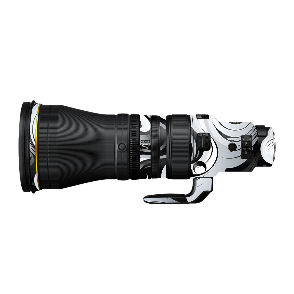 Smoke Swirl Nikon Nikkor Z 600mm F/4 TC VR S Camera Lens Skin