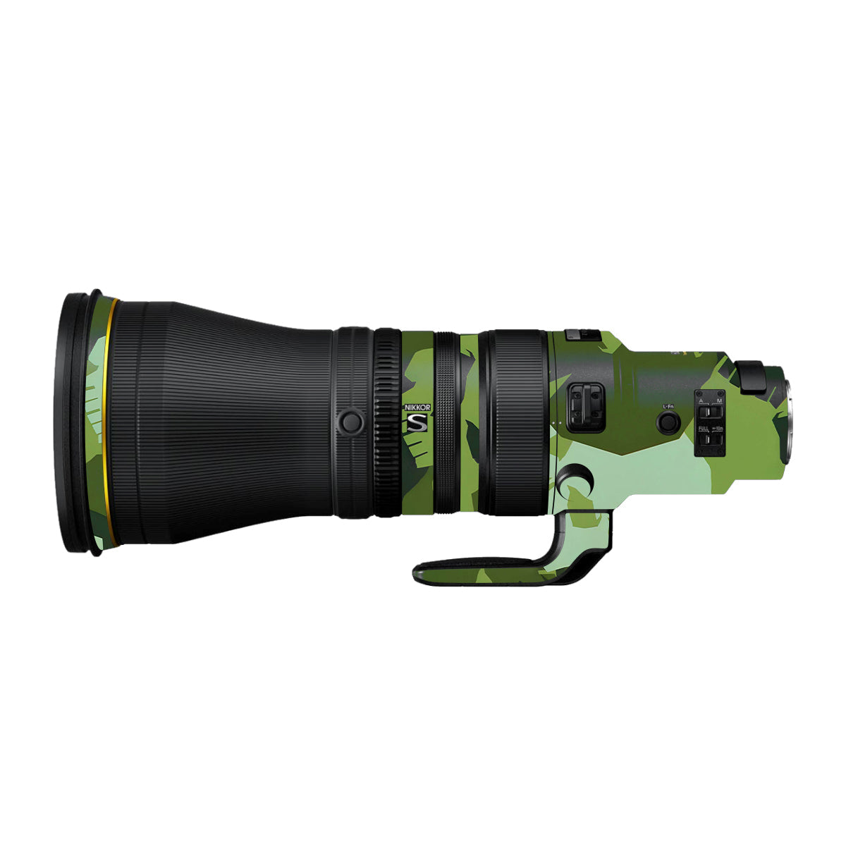 Tropic Camo Nikon Nikkor Z 600mm F/4 TC VR S Camera Lens Skin