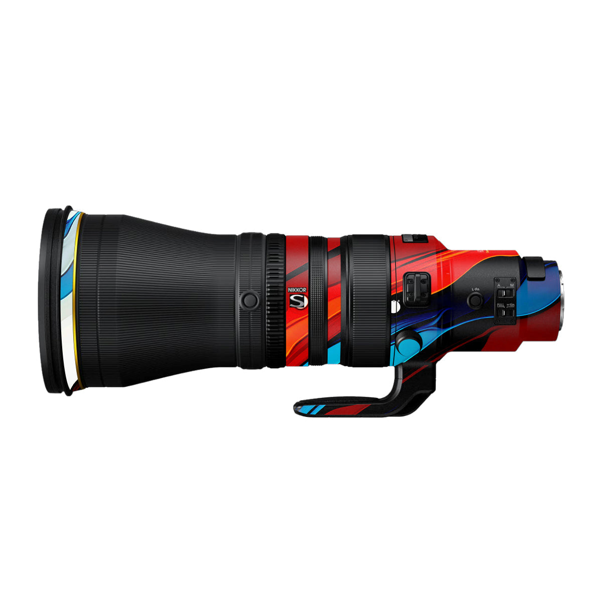 Fire & Ice Flow Nikon Nikkor Z 600mm F/4 TC VR S Camera Lens Skin