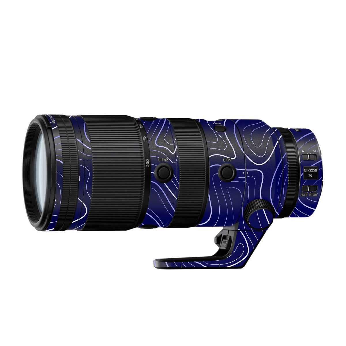 Deep Blue Contour Nikon Nikkor Z 70-200mm F/2.8 Camera Lens Skin