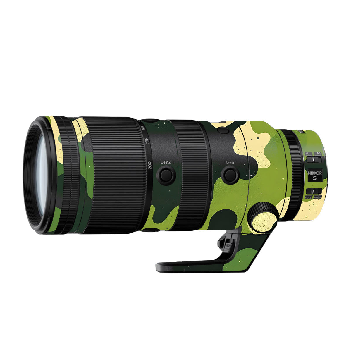 Camouflage Pattern Nikon Nikkor Z 70-200mm F/2.8 Camera Lens Skin