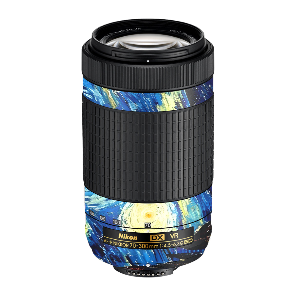 Starry Night Art Nikon AF-P Nikkor 70-300mm F/4.5-6.3G ED VR Camera Lens Skin