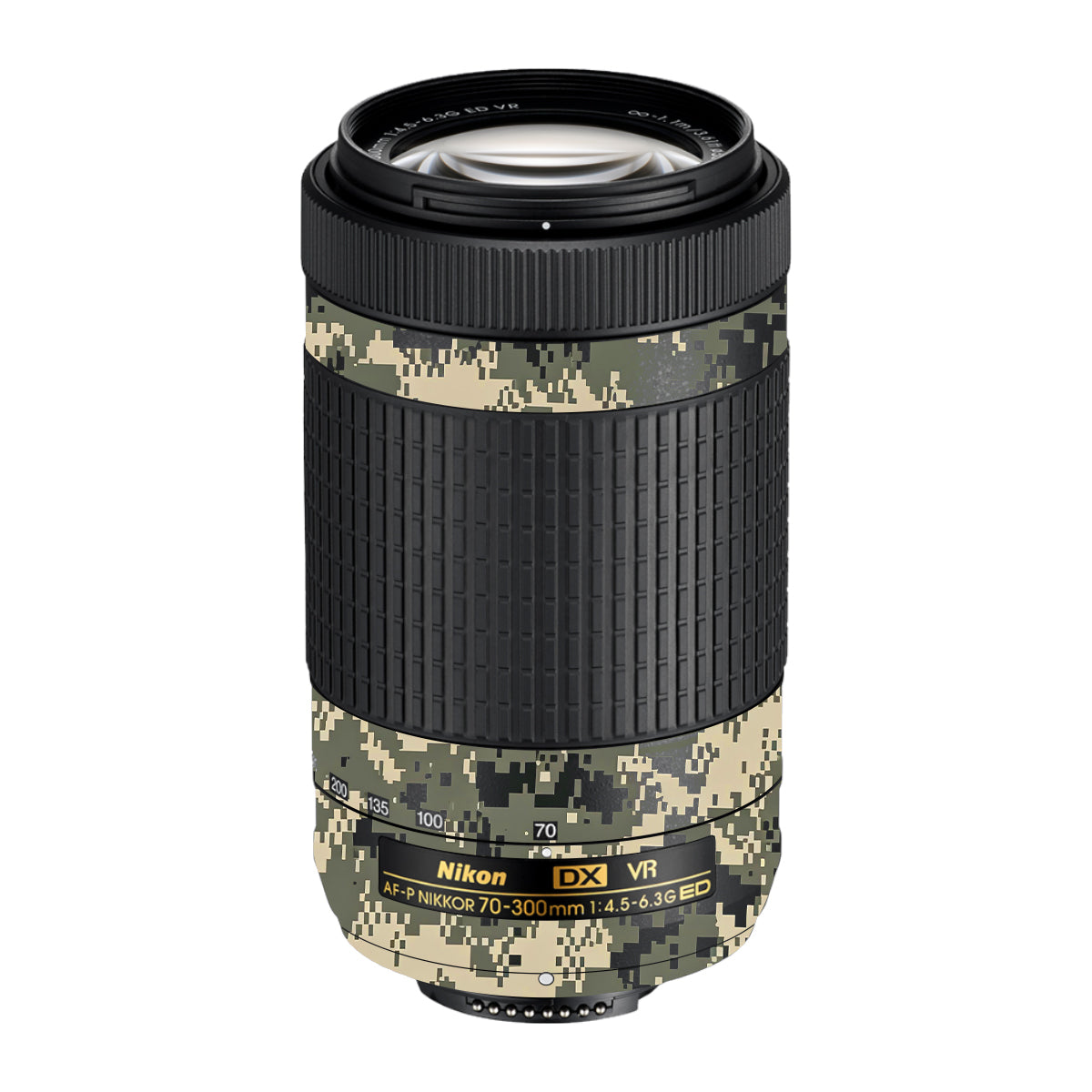 Desert Pixel Nikon AF-P Nikkor 70-300mm F/4.5-6.3G ED VR Camera Lens Skin