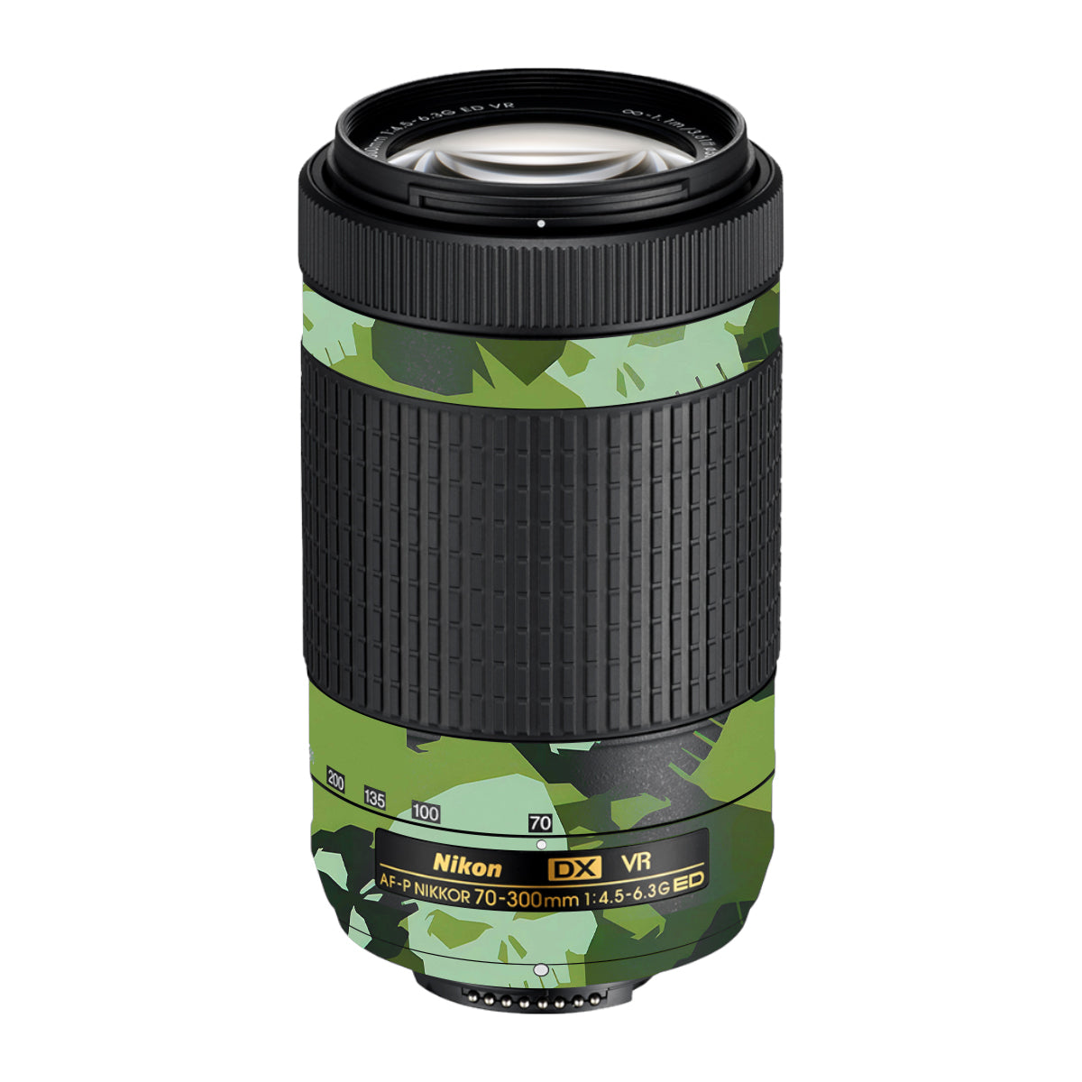 Tropic Camo Nikon AF-P Nikkor 70-300mm F/4.5-6.3G ED VR Camera Lens Skin