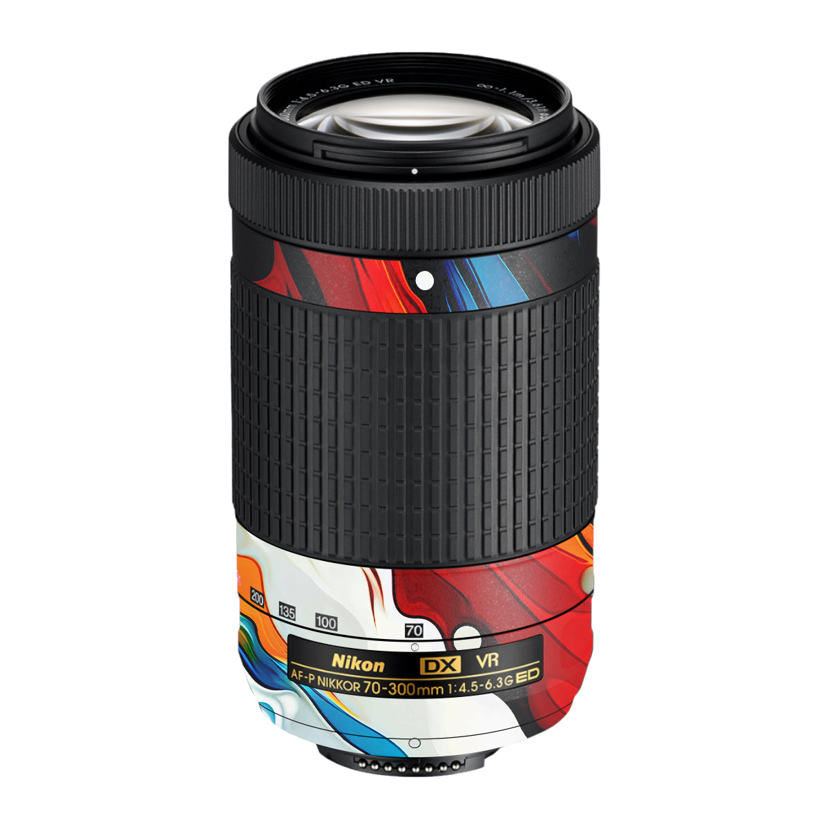 Fire & Ice Flow Nikon AF-P Nikkor 70-300mm F/4.5-6.3G ED VR Camera Lens Skin