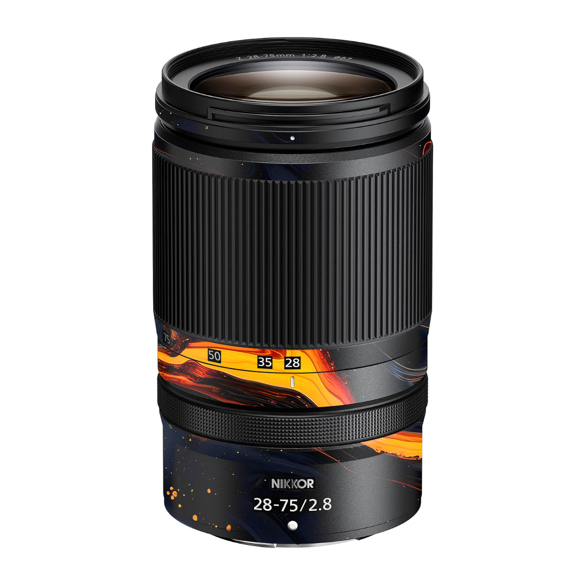 Lava Marble Nikon Nikkor Z 28-75mm F/2.8 Camera Lens Skin