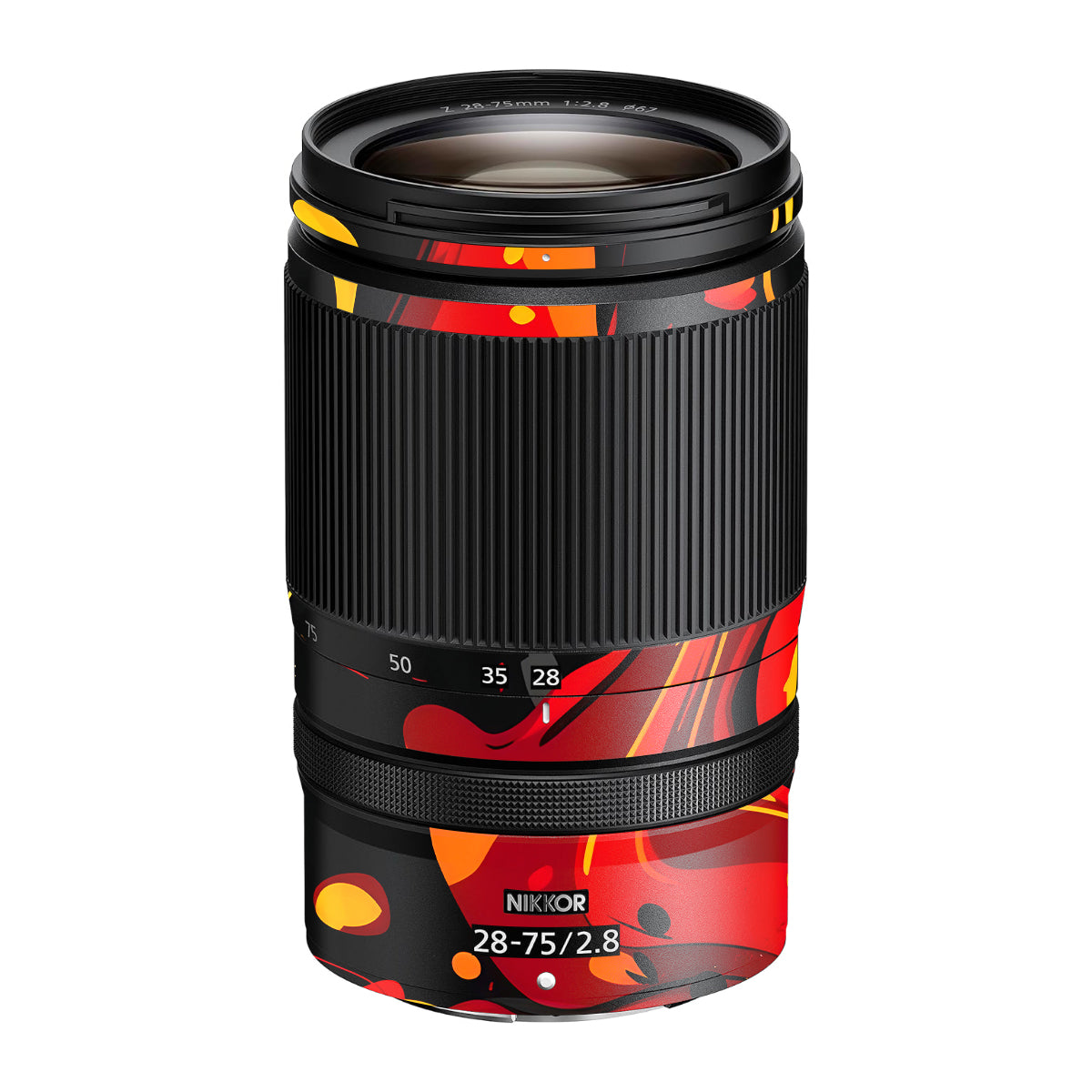 Lava Burst Nikon Nikkor Z 28-75mm F/2.8 Camera Lens Skin