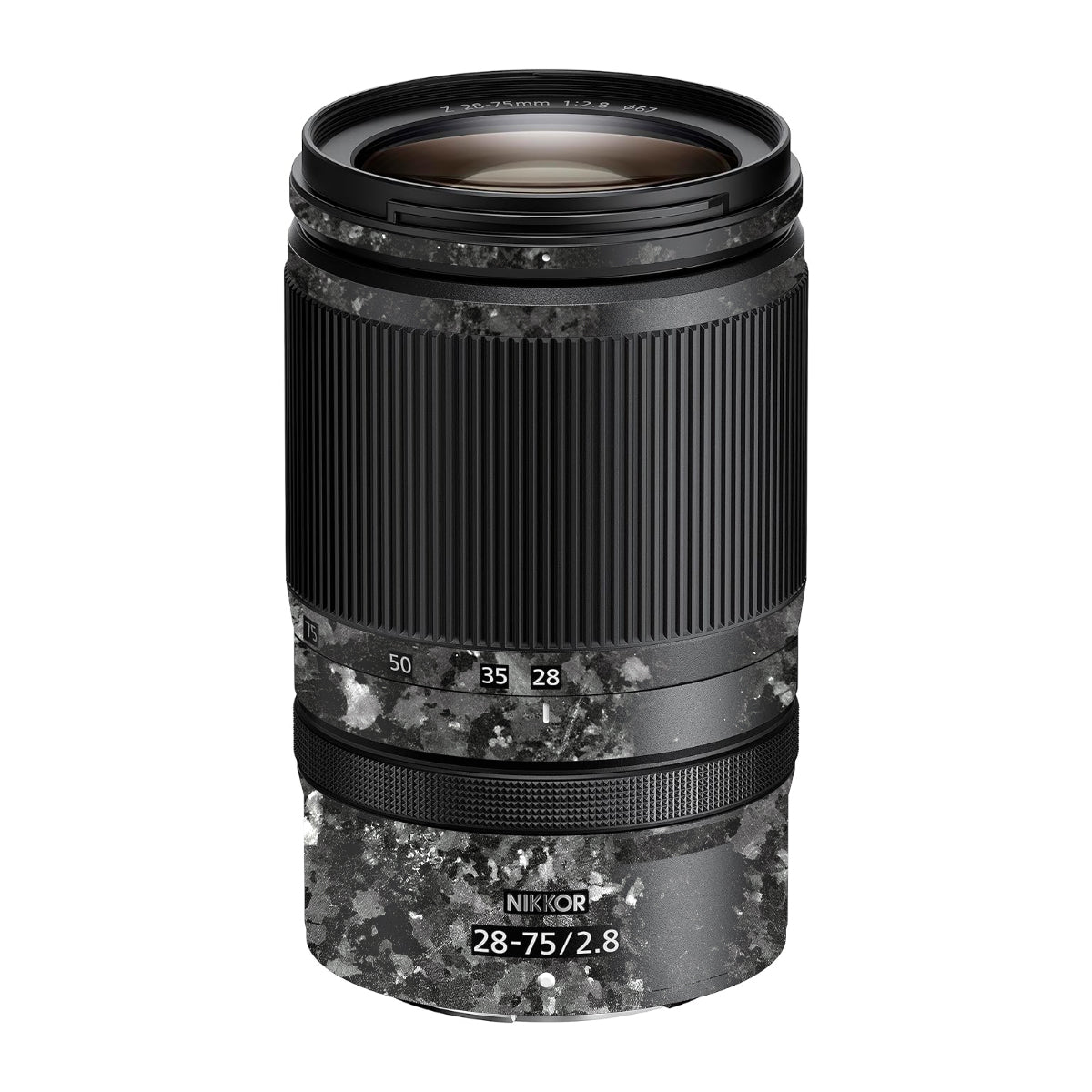 Black Granite Nikon Nikkor Z 28-75mm F/2.8 Camera Lens Skin