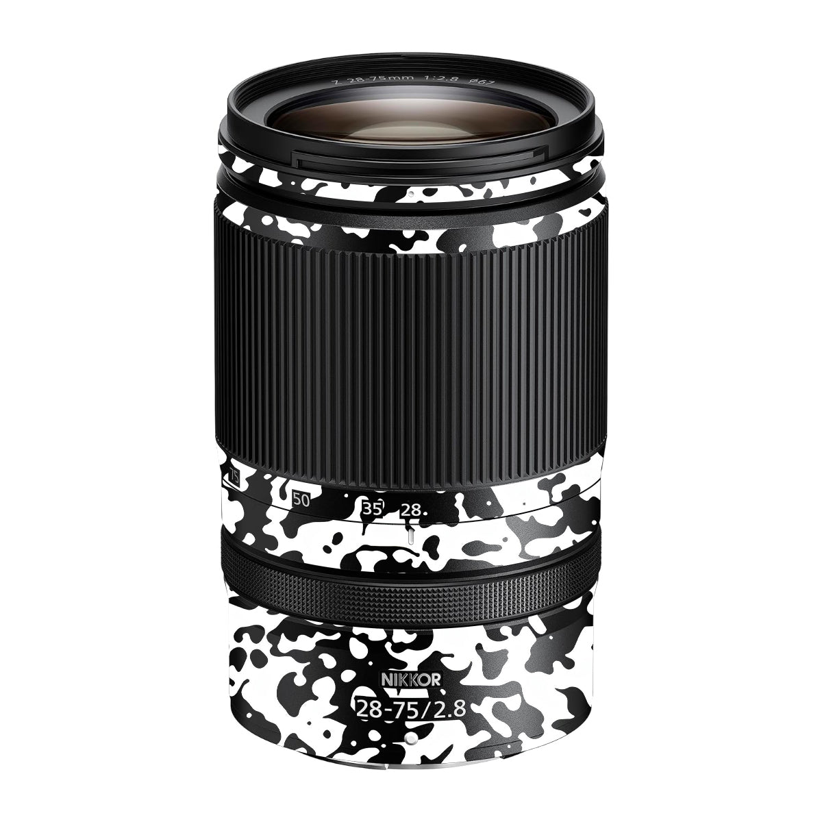 Snow Camo Nikon Nikkor Z 28-75mm F/2.8 Camera Lens Skin