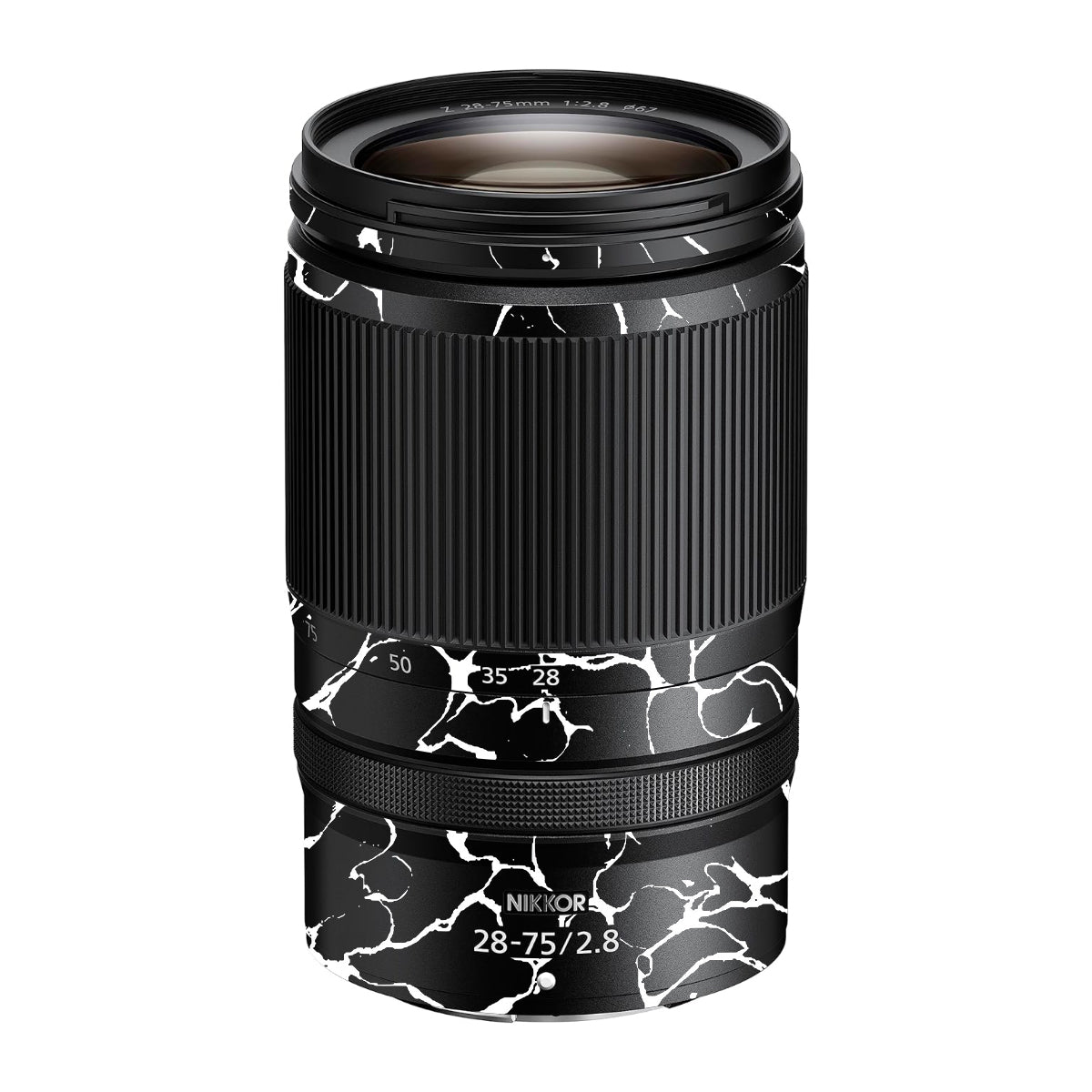 White Web Nikon Nikkor Z 28-75mm F/2.8 Camera Lens Skin