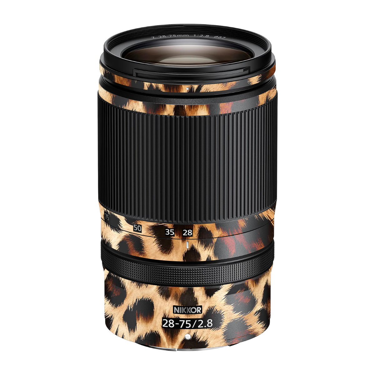 Classic Leopard Spots Nikon Nikkor Z 28-75mm F/2.8 Camera Lens Skin