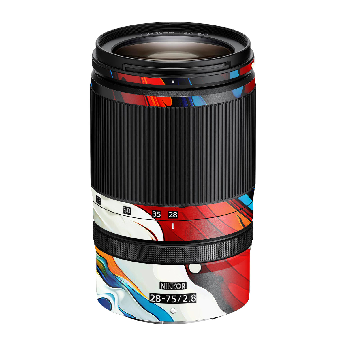 Fire & Ice Flow Nikon Nikkor Z 28-75mm F/2.8 Camera Lens Skin